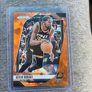 Panini Prizm Phoenix Suns Card - Orange and Black